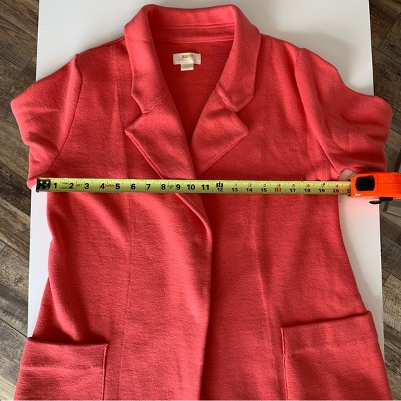 NWT ANTHROPOLOGIE MAEVE BENNI SWEATER-KNIT BLAZER - Picture 6 of 14